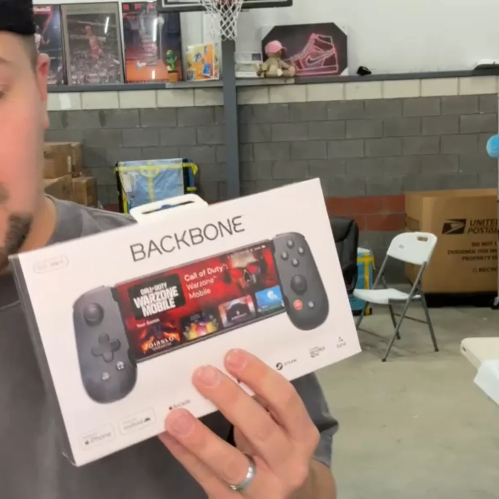 One Black Handheld Gaming Console